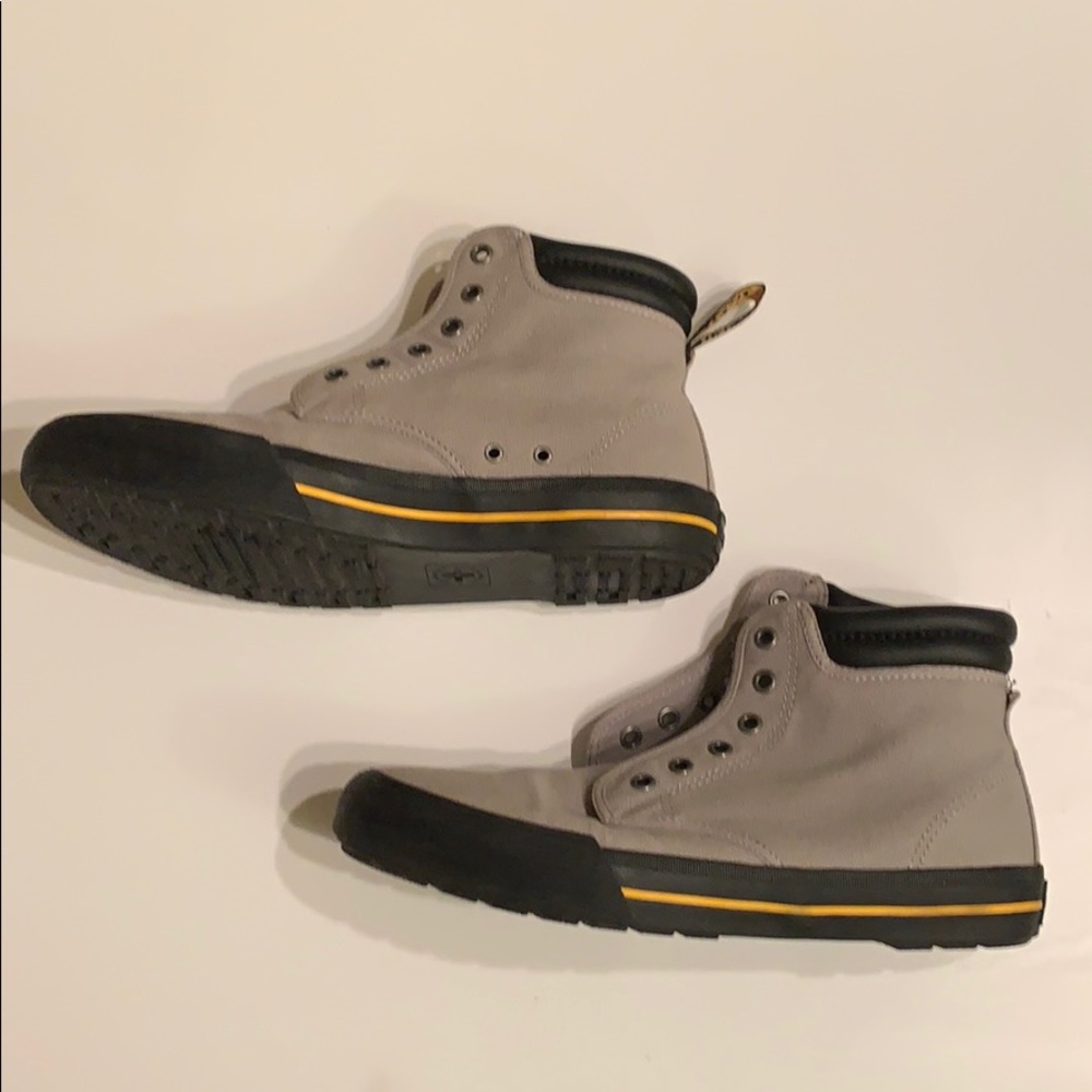 Dr Martens canvas Eason boot - gray